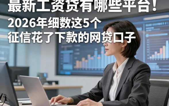 最新工资贷有哪些平台！2026年细数这5个征信花了下款的网贷口子