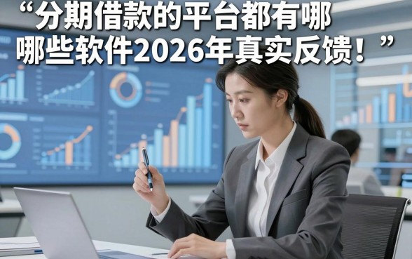 分期借款的平台都有哪些软件2026年真实反馈！本篇为您深入品评！