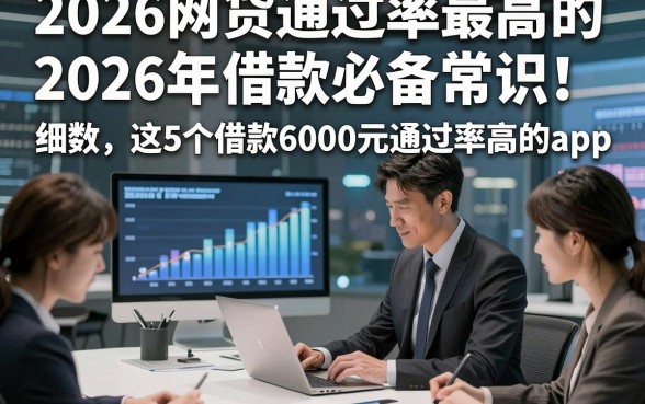 2026网贷通过率最高的2026年借款必备常识！细数​这5个借款6000元通过率高的app