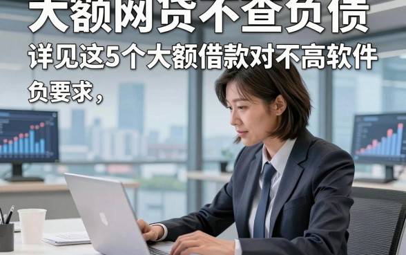 大额网贷不查负债，详见这5个大额借款对负债要求不高软件