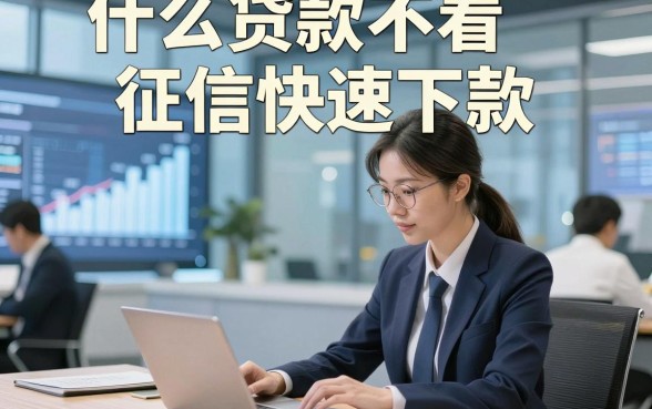 什么贷款不看征信快速下款，本篇详述这5个无视征信的借钱好下款的app