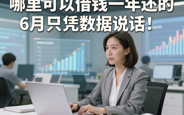 哪里可以借钱一年还的6月只凭数据说话！为您筛选这5个借款自动放款的平台