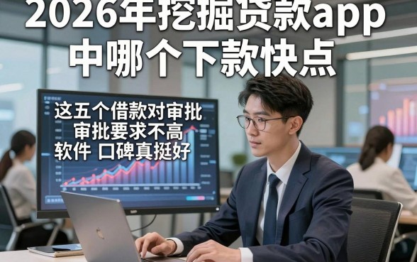 2026年挖掘贷款app中哪个下款快点，这五个借款对审批要求不高软件口碑真挺好