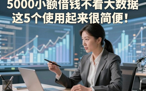 5000小额借钱不看大数据这5个使用起来很简便！本文为您隆重剖析！