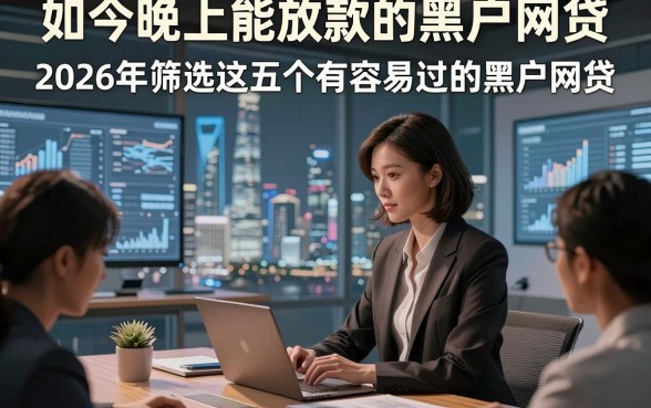如今晚上能放款的黑户网贷，2026年筛选这五个有容易过的黑户网贷