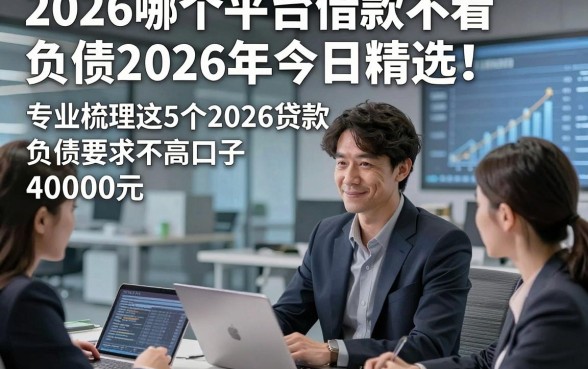 2026哪个平台借款不看负债2026年今日精选！专业梳理这5个2026贷款对负债要求不高口子40000元