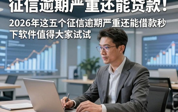 征信逾期严重还能贷款！2026年这五个征信逾期严重还能借款秒下软件值得大家试试