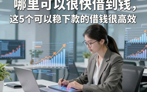 哪里可以很快借到钱，这5个可以稳下款的借钱软件确实很高效