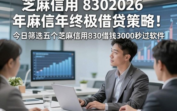 芝麻信用 8302026年终极借贷策略！今日筛选五个芝麻信用830借钱3000秒过软件