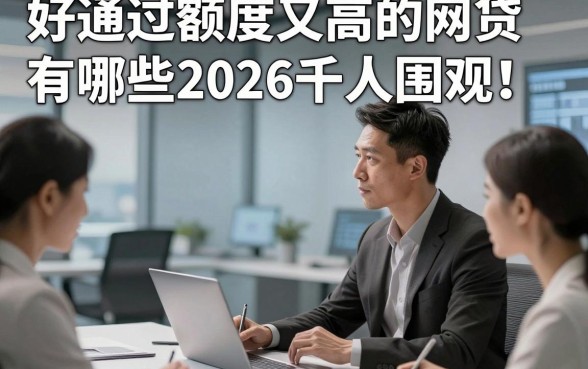 好通过额度又高的网贷有哪些2026千人围观！今日分享五个借款额度高秒批无视的平台