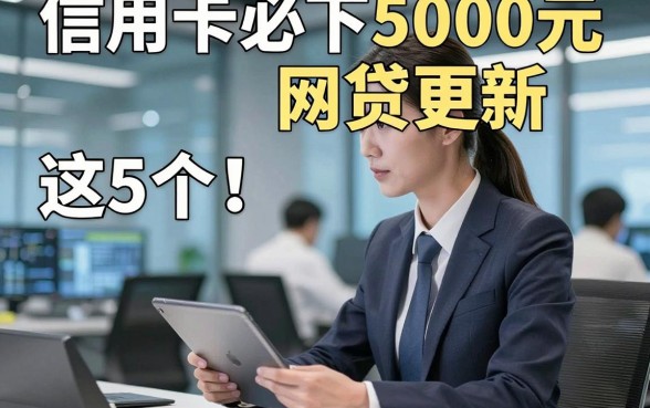 信用卡必下5000元网贷更新​这5个！本文为您深度剖析！