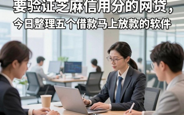 要验证芝麻信用分的网贷，今日整理五个借款马上放款的软件