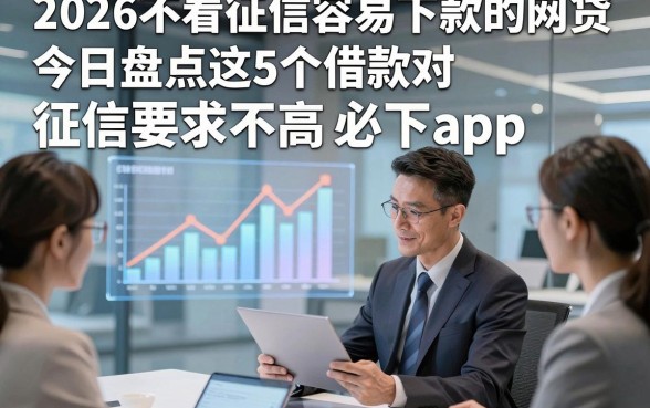 2026不看征信容易下款的网贷,今日盘点这5个借款对征信要求不高必下app