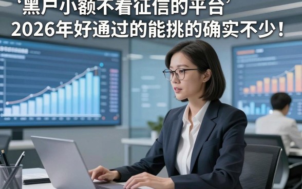 黑户小额不看征信的平台2026年好通过的能挑的确实不少！，本篇为您详细搜集这五个黑户借钱口子！