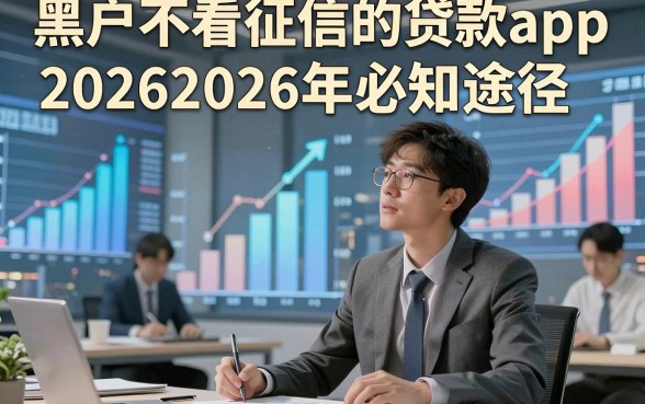 黑户不看征信的贷款app20262026年必知途径，这五个无视征信借款网贷500的app使用者都认可