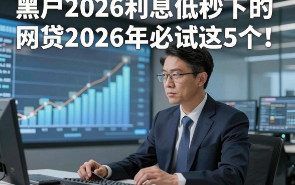黑户2026利息低秒下的网贷2026年必试这5个！本文为您全面严选！