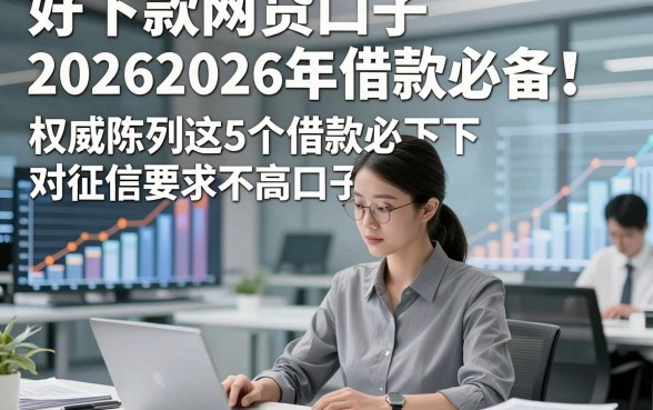 好下款网贷口子20262026年借款必备！权威陈列这5个借款必下对征信要求不高口子