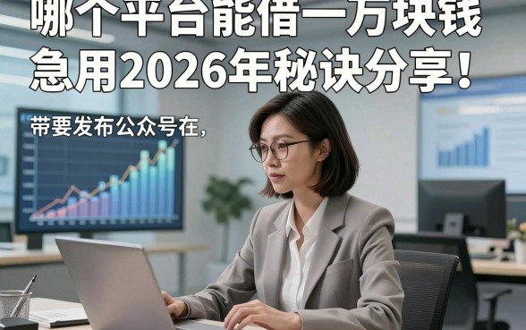 哪个平台能借一万块钱急用2026年秘诀分享！带您提及这5个手机贷款审核快的