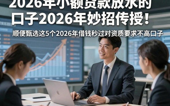 2026年小额贷款放水的口子2026年妙招传授！顺便甄选这5个2026年借钱秒过对资质要求不高口子