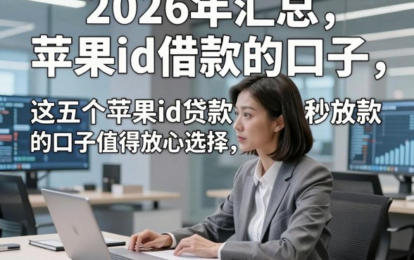 2026年汇总​苹果id借款的口子，这五个苹果id贷款秒放款的口子值得放心选择