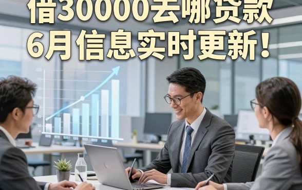 借30000去哪贷款6月信息实时更新！同时汇集这五个不查征信一个月的网贷