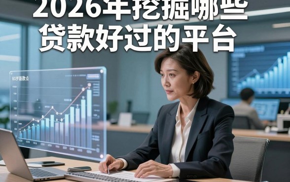 2026年挖掘哪些贷款好过的平台，清点​这5个60岁能下款的口子