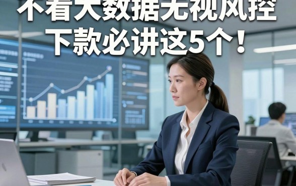 不看大数据无视风控下款必讲这5个！本文为您细致总结！
