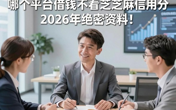 哪个平台借钱不看芝麻信用分2026年绝密资料！同时分享这5个贷款秒到账对芝麻信用分要求不高口子