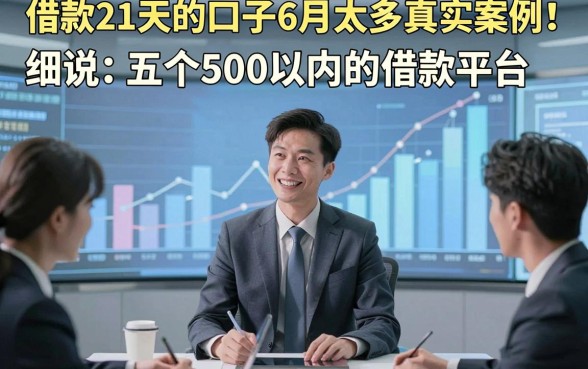 借款21天的口子6月太多真实案例！细说​五个500以内的借款平台