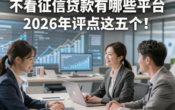 不看征信贷款有哪些平台2026年评点这五个！本文今日隆重介绍！