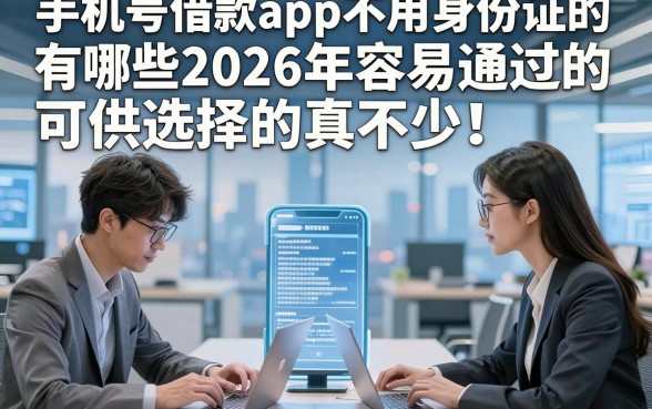 手机号借款app不用身份证的有哪些2026年容易通过的可供选择的真不少！，本篇细致阐释这5个借钱平台！