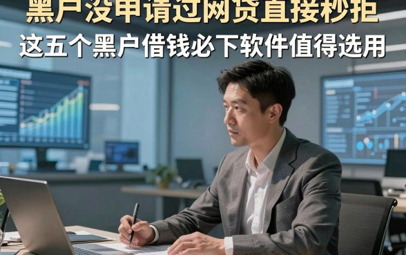 黑户没申请过网贷直接秒拒，这五个黑户借钱必下软件值得选用