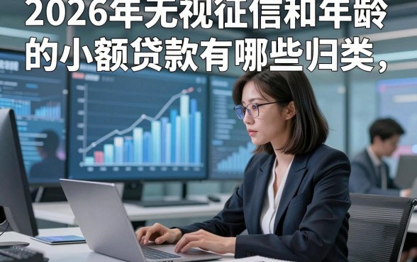 2026年无视征信和年龄的小额贷款有哪些归类​这5个，本篇为您全面归总！