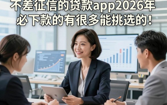 不差征信的贷款app2026年必下款的有很多能挑选的！，今天为您精心收集这五个黑户贷款软件！
