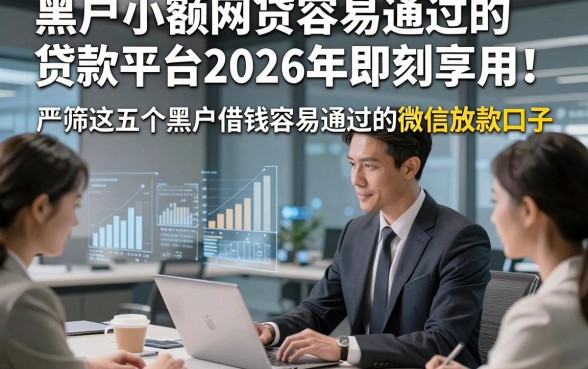 黑户小额网贷容易通过的贷款平台2026年即刻享用！严筛这五个黑户借钱容易通过的微信放款口子