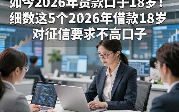 如今2026年贷款口子18岁！细数​这5个2026年借款18岁对征信要求不高口子
