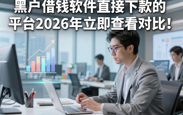黑户借钱软件直接下款的平台2026年立即查看对比！顺道筛选5个黑户贷款直接放款的软件