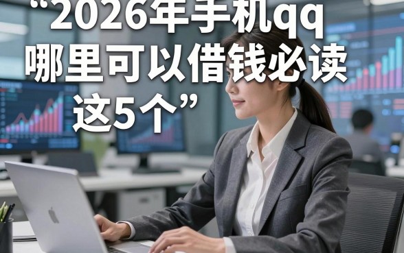 2026年手机qq哪里可以借钱必读​这5个，本篇为您隆重讲述！