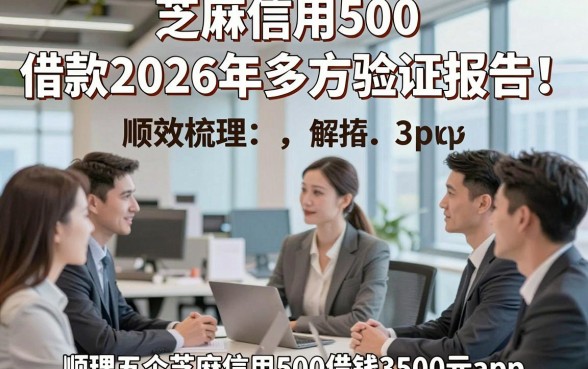 芝麻信用500 借款2026年多方验证报告！顺便梳理五个芝麻信用500借钱3500元app