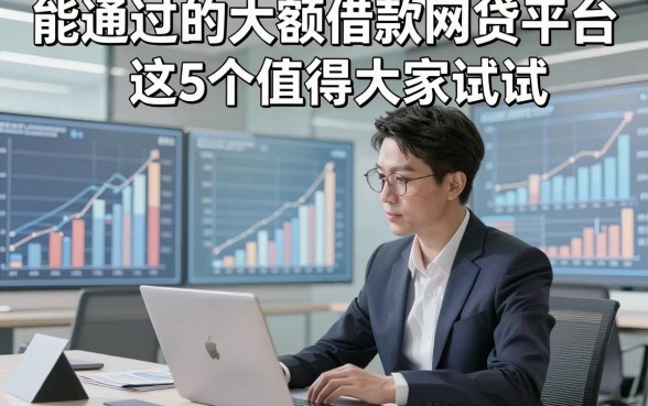 能通过的大额借款网贷平台这5个值得大家试试，本文为您深入力荐！