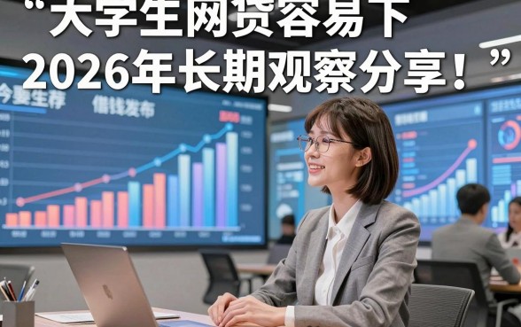 大学生网贷容易下2026年长期观察分享！今日推荐五个大学生借钱稳下软件