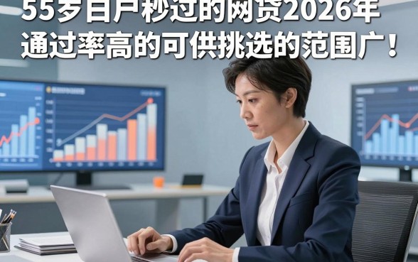 55岁白户秒过的网贷2026年通过率高的可供挑选的范围广！，本篇详细更新这5个网贷平台！