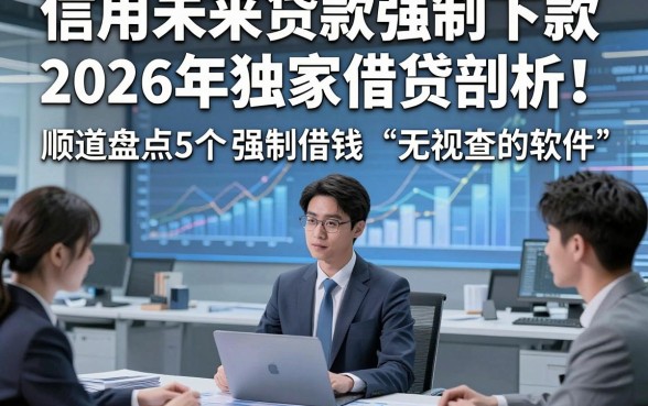信用未来贷款强制下款2026年独家借贷剖析！顺道盘点5个强制借钱无视查的软件