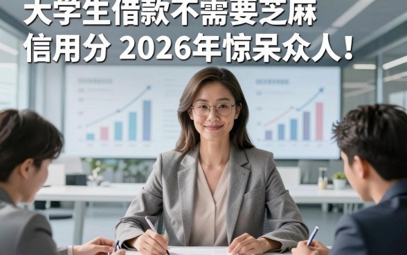 大学生借款不需要芝麻信用分2026年惊呆众人！本文为您全面讲说！
