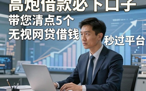 高炮借款必下口子，带您清点5个无视网贷借钱秒过平台