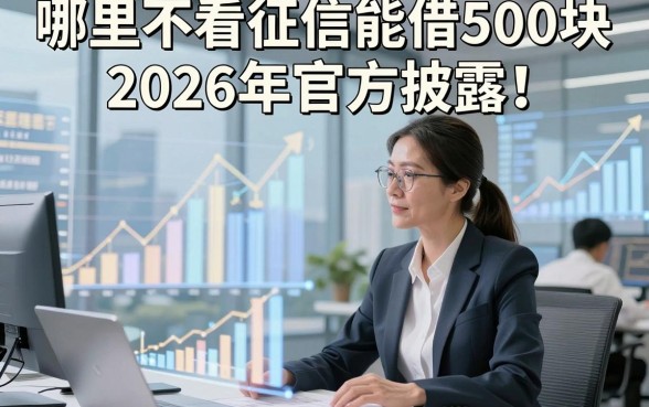 哪里不看征信能借500块2026年官方披露！本篇整理5家主打便捷借款的网贷平台