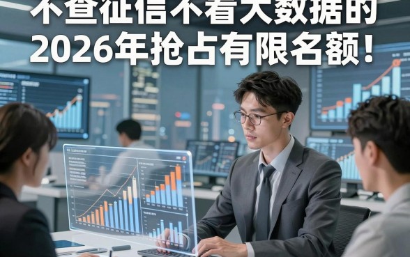 不查征信不看大数据的2026年抢占有限名额!总结这5个对征信要求不高的借钱3000微信放款平台