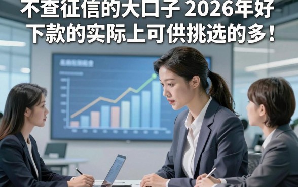 不查征信的大口子2026年好下款的实际上可供挑选的多！，本文为您精心点评这5个借款平台！