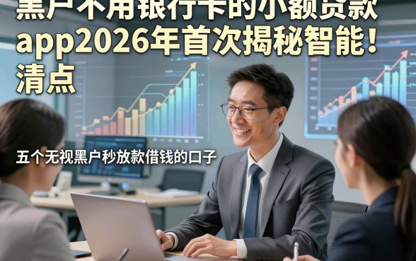 黑户不用银行卡的小额贷款app2026年首次揭秘智能！清点​五个无视黑户秒放款借钱的口子
