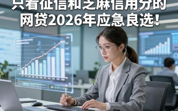 只看征信和芝麻信用分的网贷2026年应急良选！本文为您详细详解！